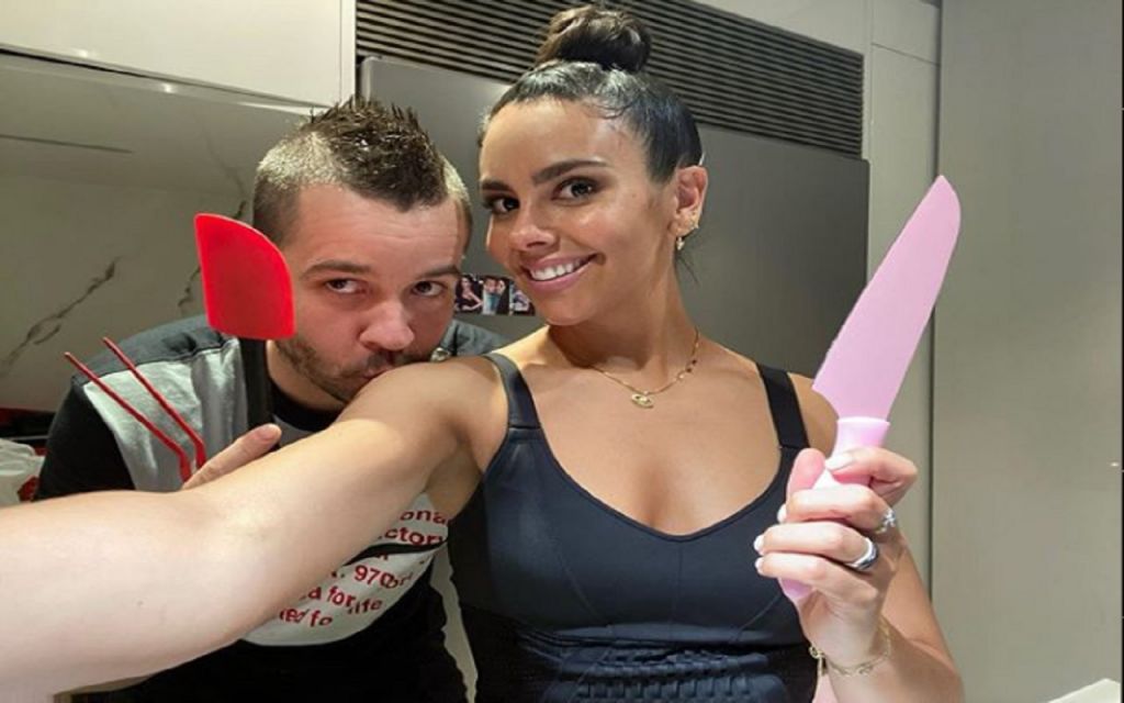 David Muñoz y Cristina Pedroche en su cocina