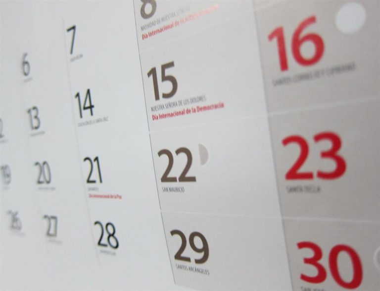 El BOE publica los 8 festivos comunes de 2021 en el calendario laboral español