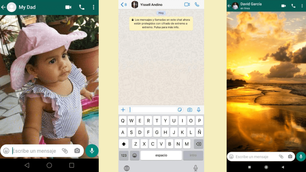 Cómo personalizar el fondo de cada chat de WhatsApp 11 Elige el fondo que quieres poner en WhatsApp