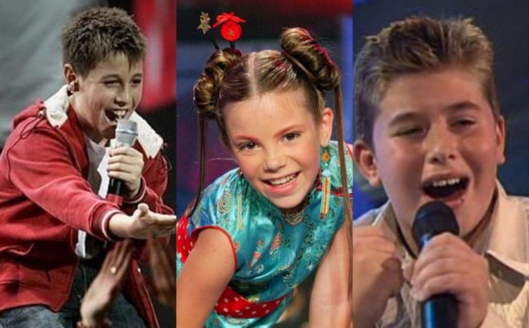 De María Isabel a Melani: Así han cambiado los niños representantes de Eurovisión Junior