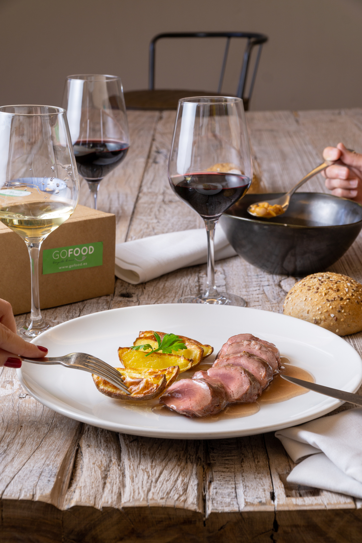 Go Food, el delivery sostenible para comer como en casa 5 Solomillo