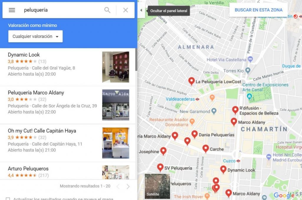 El objetivo principal de Google es mejorar los servicios de mapas.