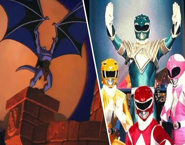 Gárgolas power rangers