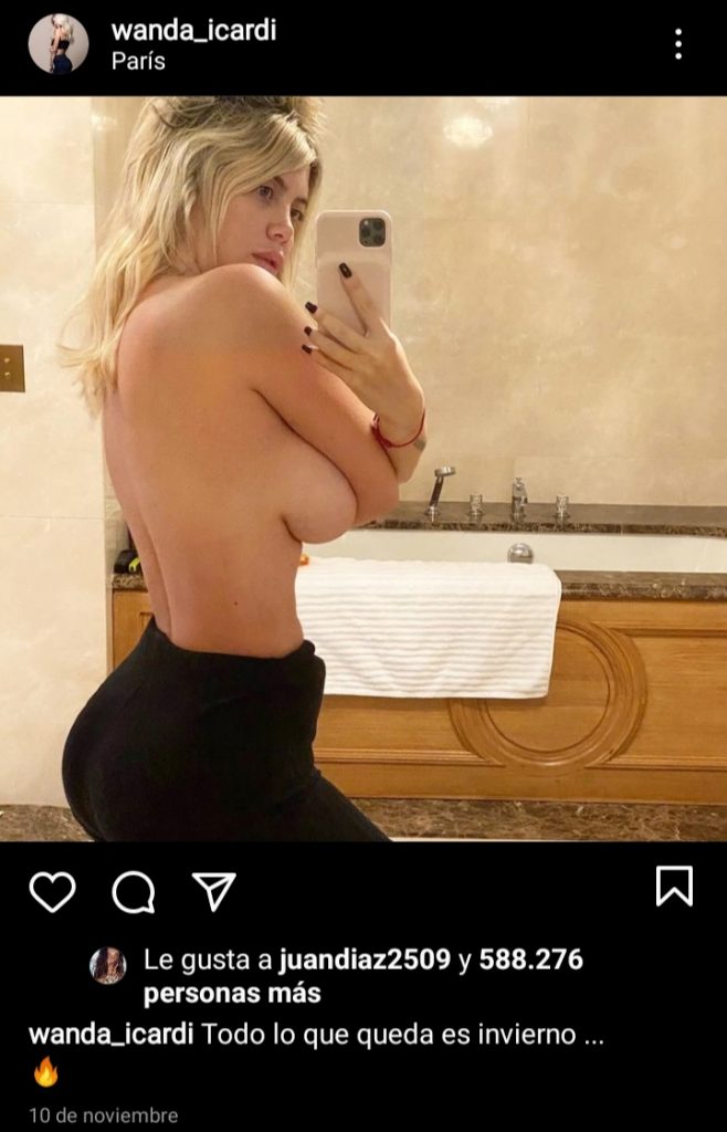 Wanda Nara la vuelve a liar: su posado sin nada de ropa 1 IMG 20201120 082431