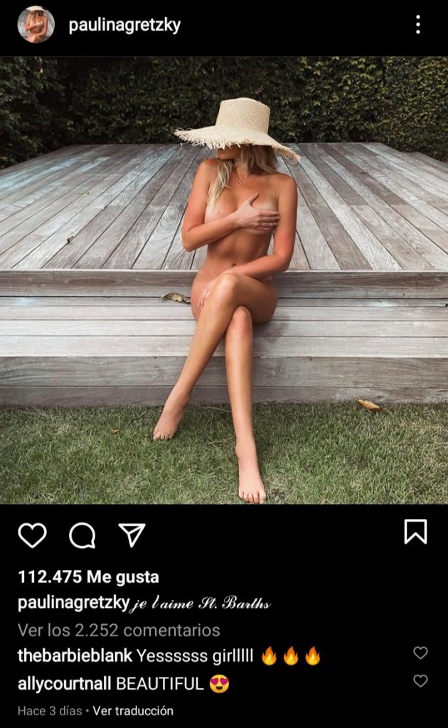 La modelo Paulina Gretzky se desnuda por completo en Instagram 1 IMG 20201124 152603