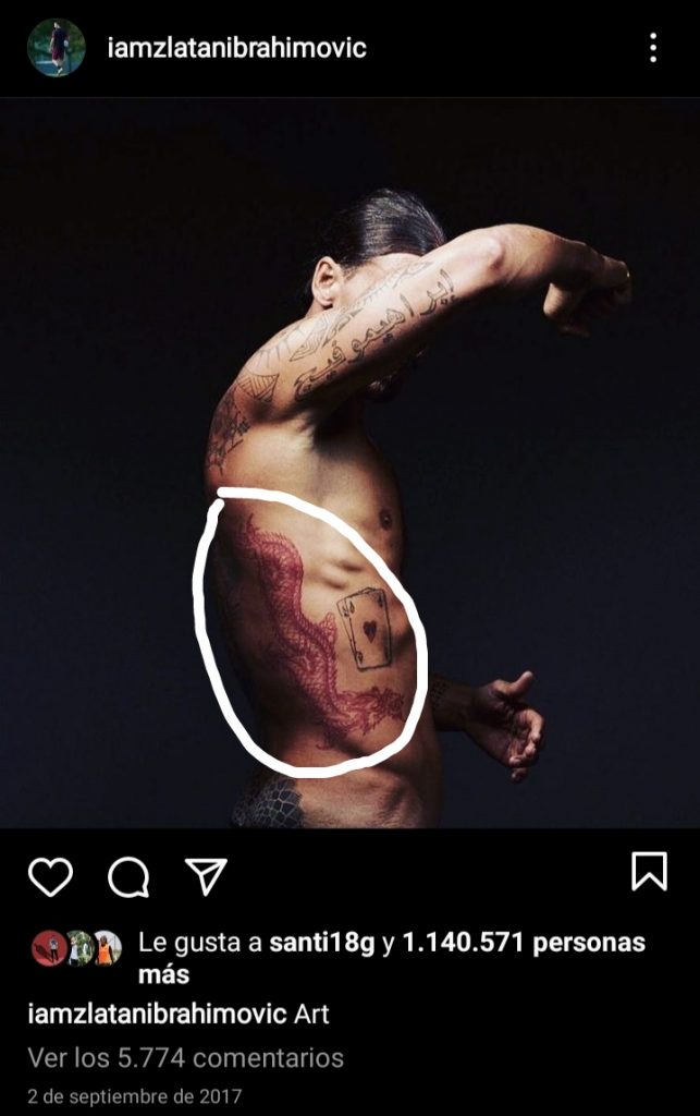 Zlatan Ibrahimović: el misterio que esconden sus tatuajes 11 Zlatan Ibrahimović