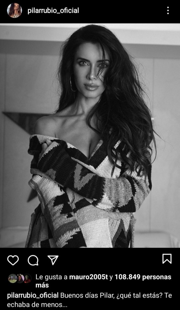 La foto más sexy de Pilar Rubio que ha dejado a todos en shock 130 Pilar Rubio