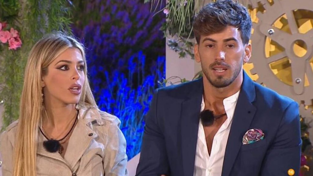 Iván González y Oriana Marzoli, una de las parejas más explosivas de La casa fuerte 1