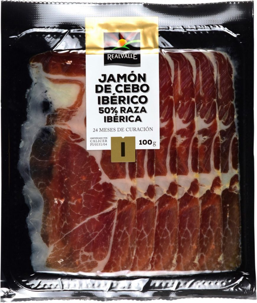 Jamón de cebo ibérico 50% Realvalle