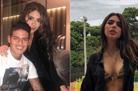 Así es Juana Valentina, la explosiva hermana de James