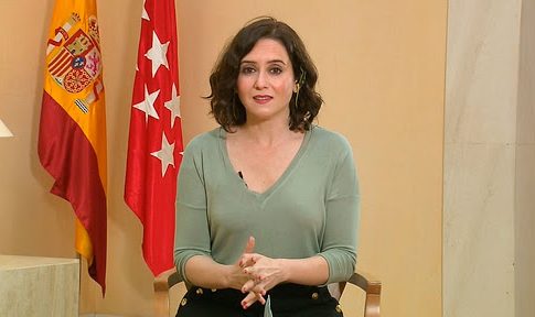La presidenta de la Comunidad de Madrid, Isabel Díaz Ayuso La presidenta de la Comunidad de Madrid, Isabel Díaz Ayuso