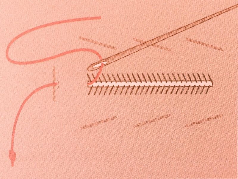 Cómo hacer un ojal a mano paso a paso 5 largo de los ojales