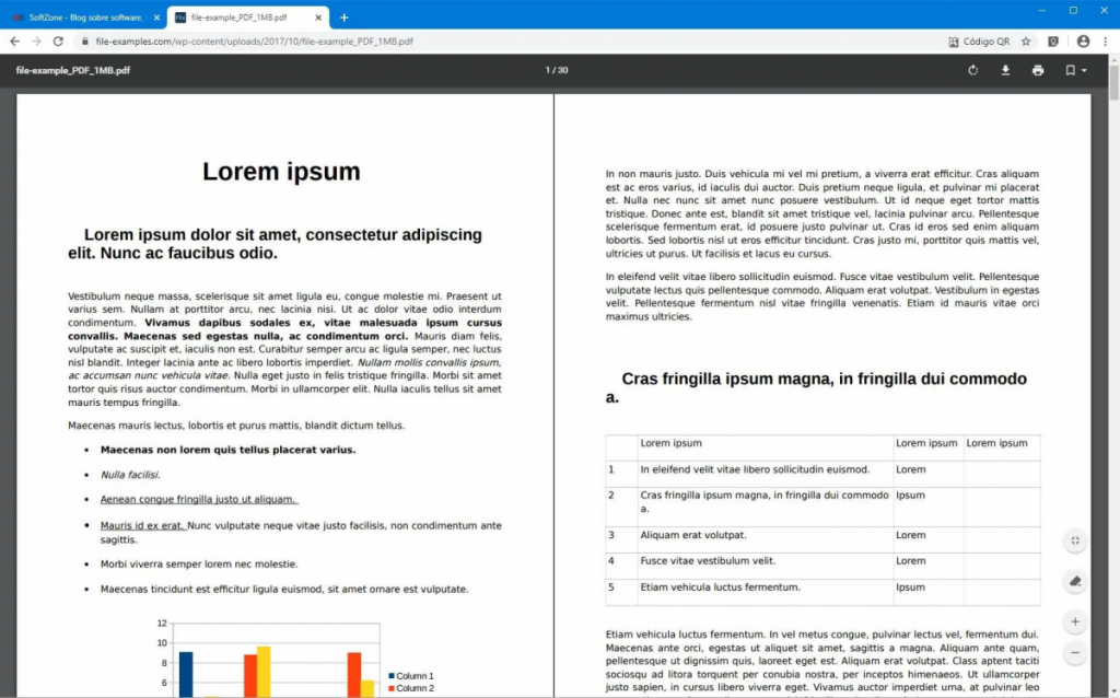 Cómo activar el lector de pdf secreto de Google Chrome 88 Las vistas a dos paginas pdf