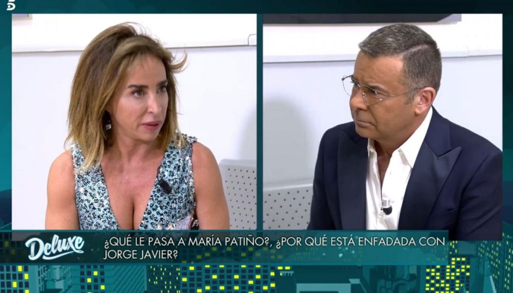 Los rapapolvos que Jorge Javier Vázquez ha echado a sus colaboradores en directo 168 MARIA PATINO Y JORGE JAVIER