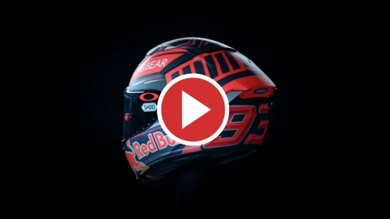 Marc Márquez presenta su nuevo casco