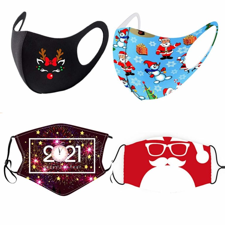Amazon: las 10 mascarillas reutilizables más chistosas para estas navidades