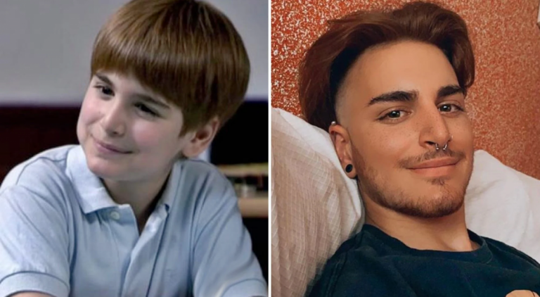 No creerás que este es el niño 'travieso' de 'El Internado'