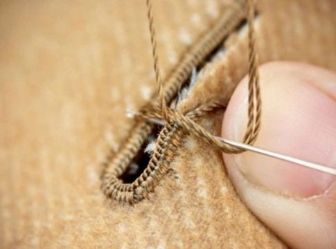 Ojales a mano, portada ojal a mano