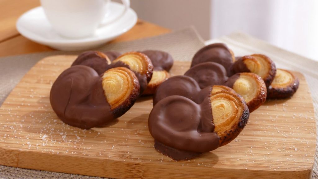 Ingredientes para realizar palmeritas de chocolate de Alberto Chicote en casa