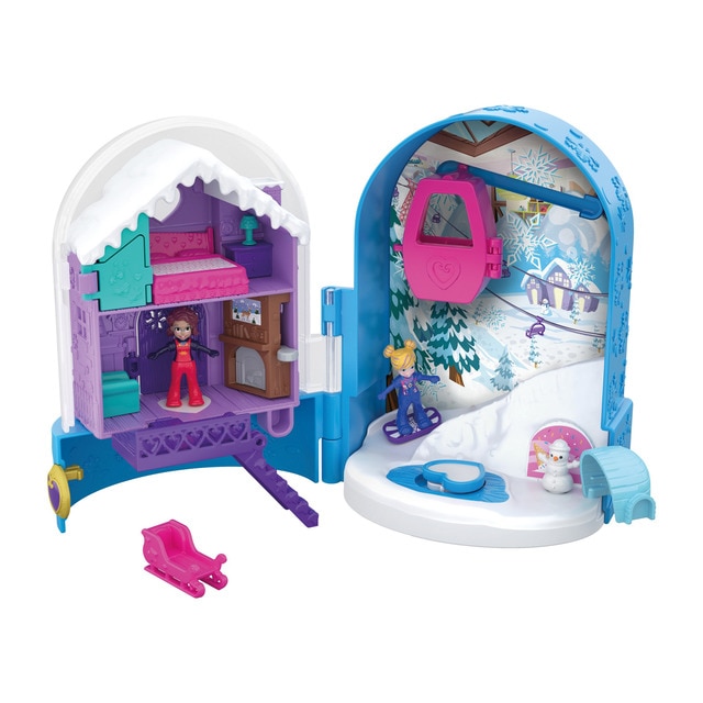 Polly Pocket refugio de nieve