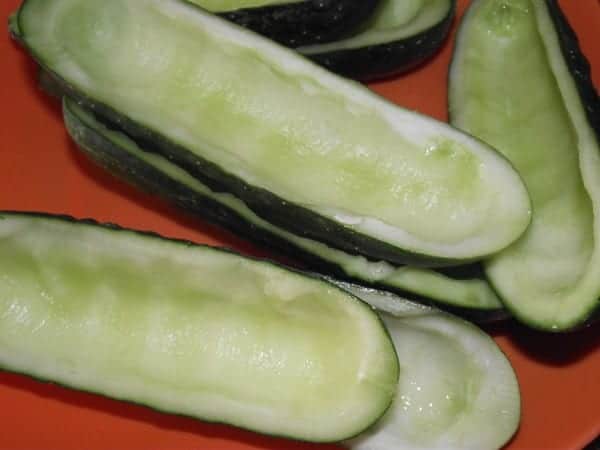 Pepino para rellenar