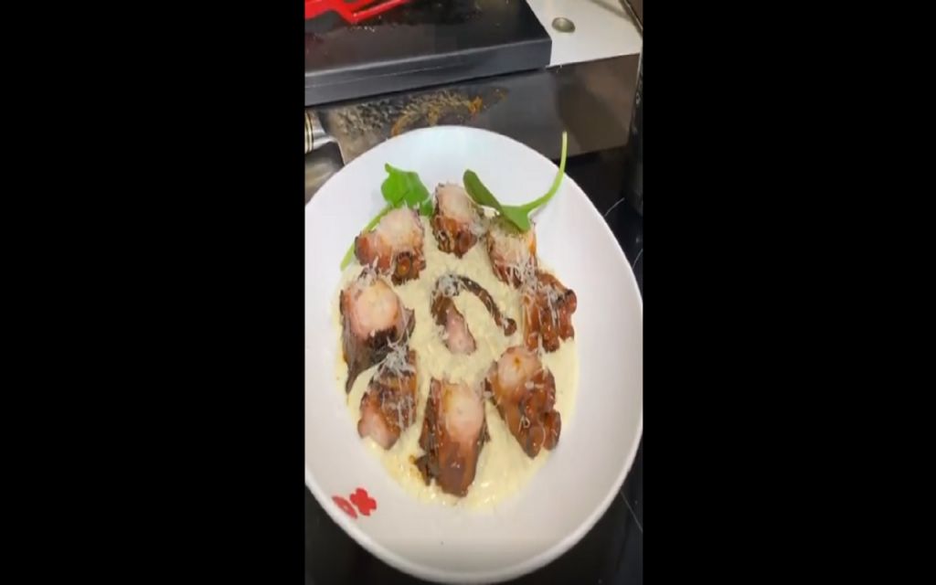 El pulpo a la plancha una de las recetas más exquisitas de David Muñoz