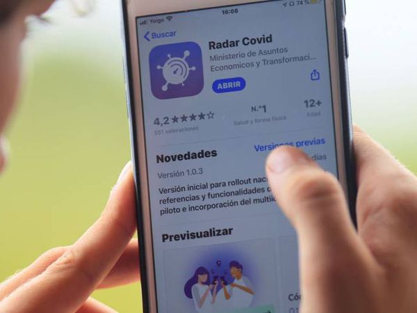 Método de uso Radar covid