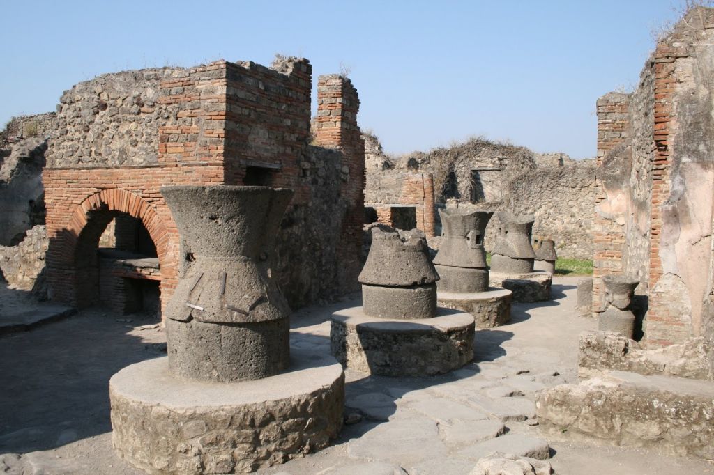 Algunos hornos del antiguo imperio romano