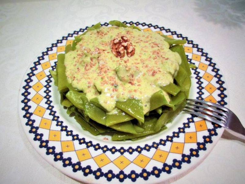 Cómo hacer una salsa de nueces muy sencilla paso a paso 5 preparacion vegana