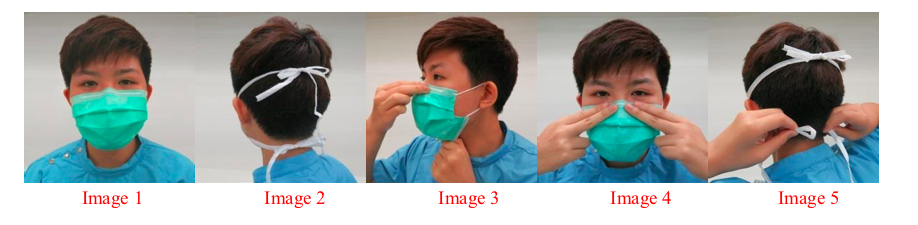 Cómo ponerse la mascarilla quirúrgica 5 Surgical mask 2 1