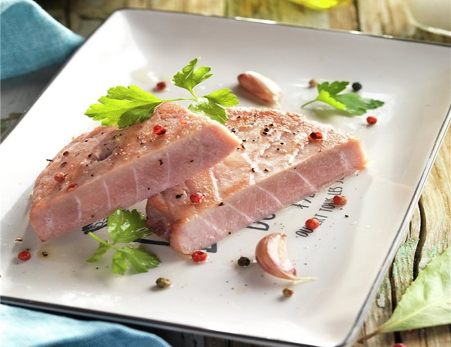 alimentos masa muscular atún