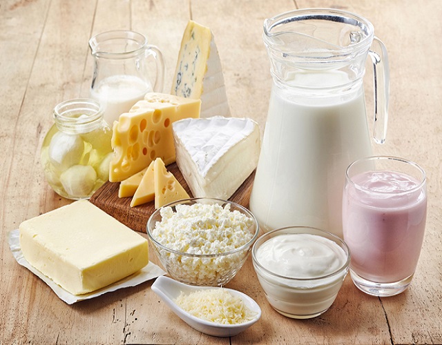 alimentos masa muscular lácteos