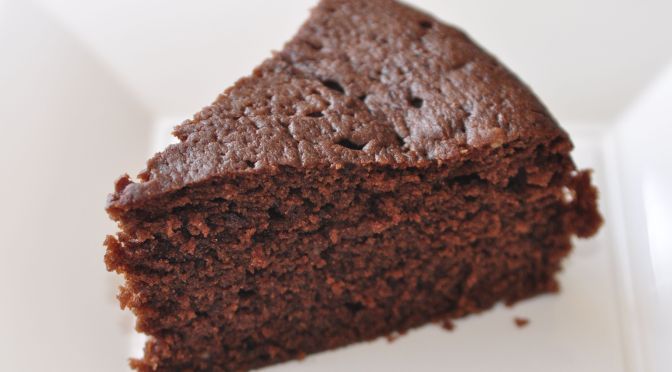 Delicioso bizcocho de Chocolate Light