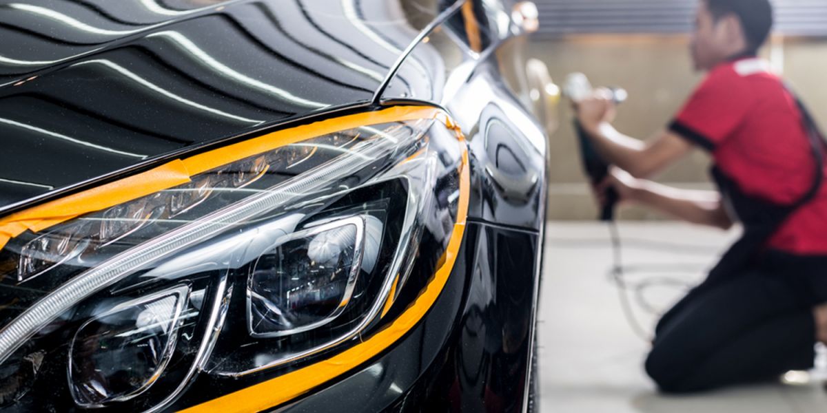 Cómo pintar un coche 3 Brillo directo