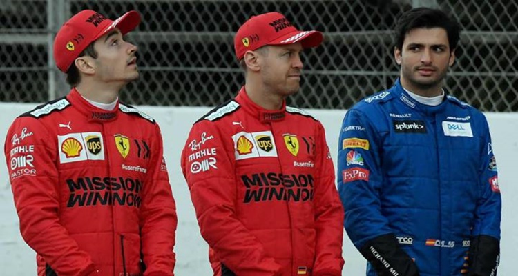 Presión Ferrari Carlos Sainz