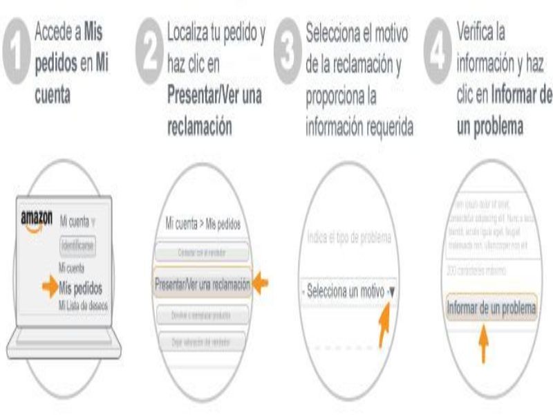 Cómo poner una hoja de reclamaciones en Amazon 3 hoja de reclamaciones en Amazon