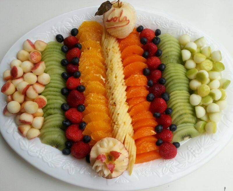 Paso 2 cortar las frutas