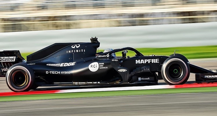 Fernando Alonso entrenos Renault