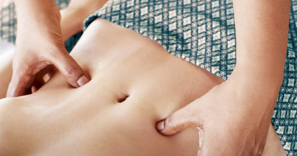 Masajes en la panza: