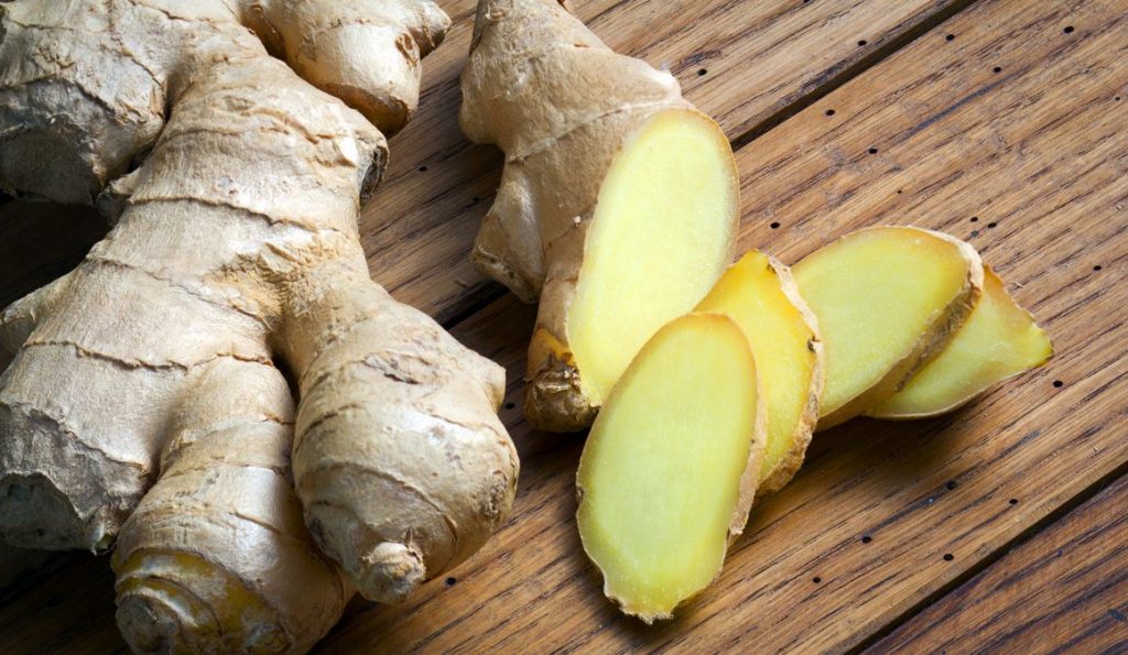 Raíz de jengibre: