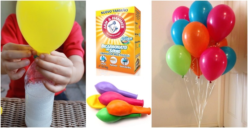 para que un globo flote sin helio