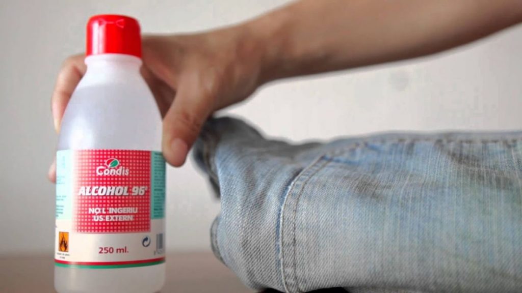 Alcohol para quitar la grasa