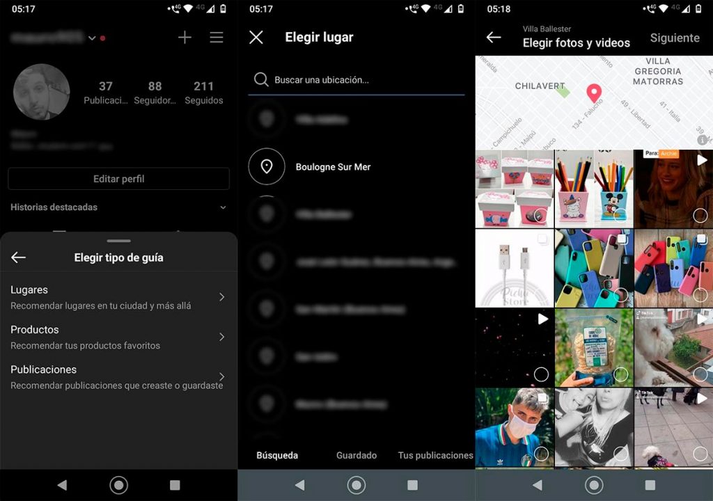 Qué son las guías de Instagram y cómo puedes usarlas