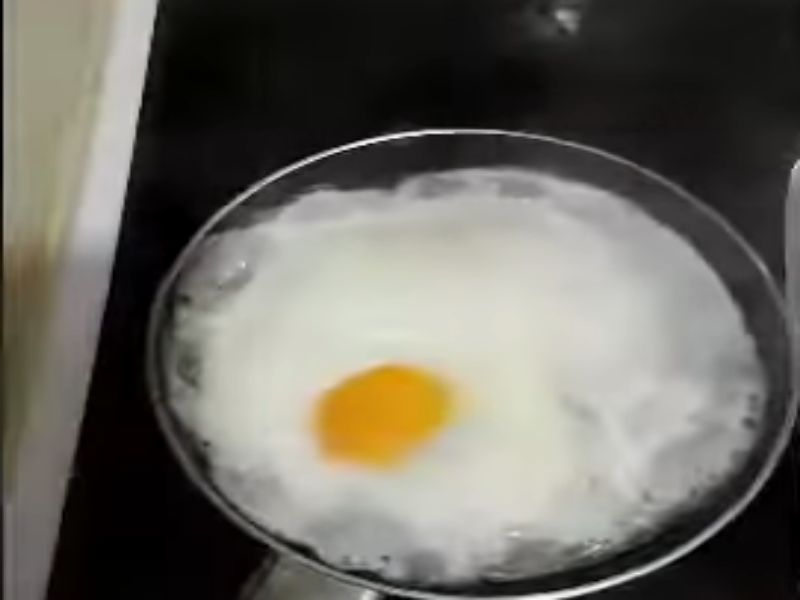 freir huevo sin aceite