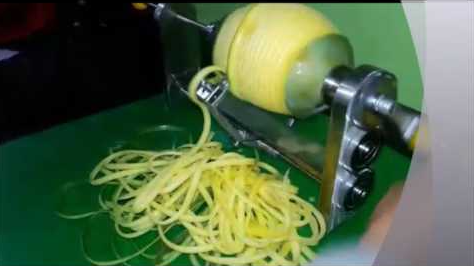 Cortadora para que el Mango sea en forma de espagueti 