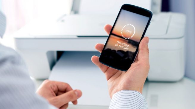 Imprima desde Android a la impresora HP