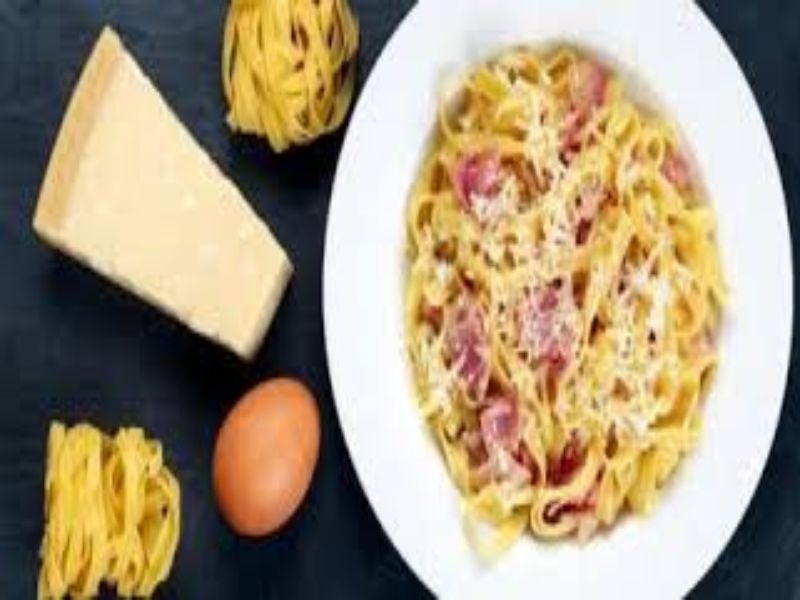 ingrediente para preparar salsa carbonara