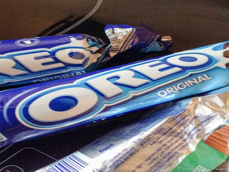 ingredientes galletas Oreo a la Thermomix