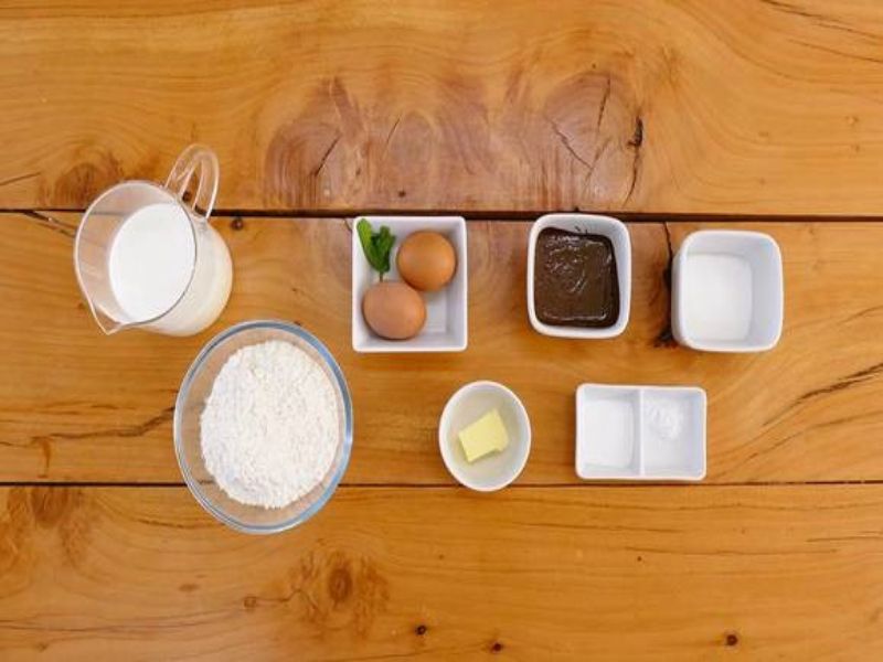 ingredientes para gofres