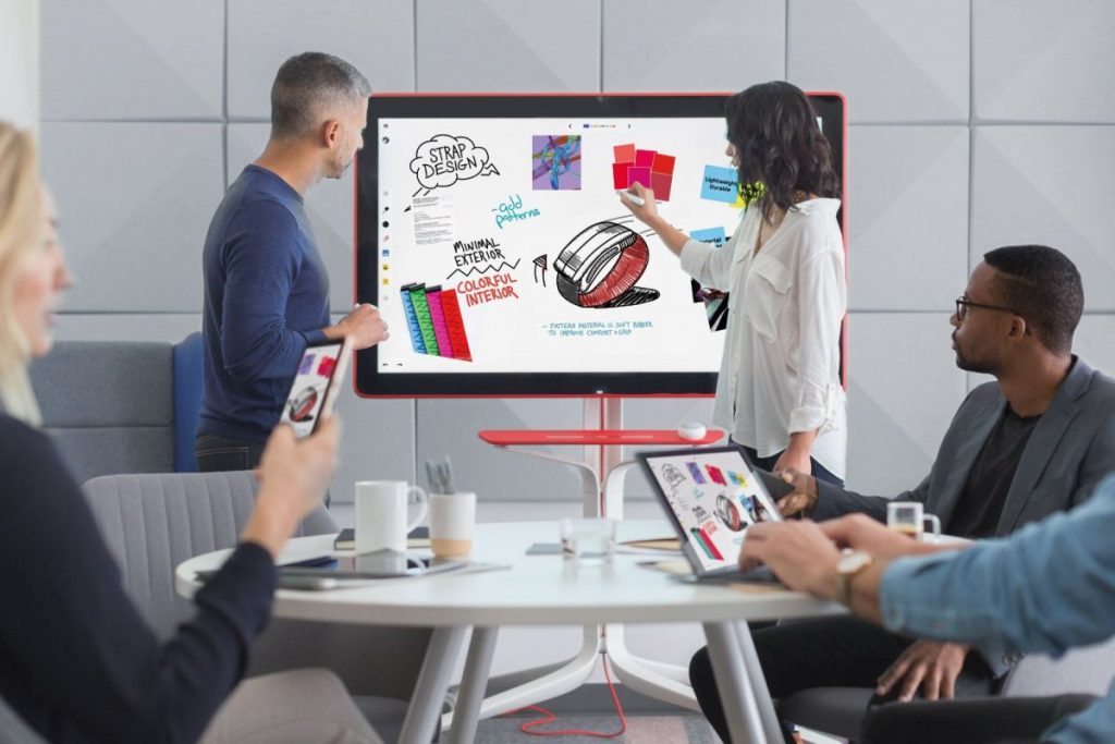 Características de las funciones de Jamboard